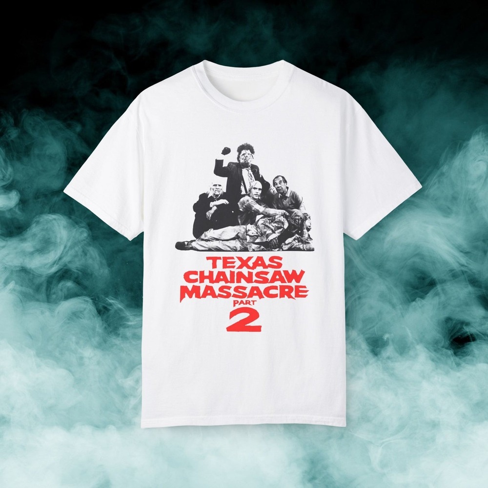 Texas Chainsaw Massacre 2 Horror Movie T-shirt